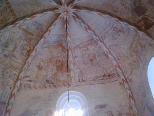 Thorum Kirke - Kalkmalerierne