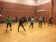 træning før jul 2017 - damerne i Dance It